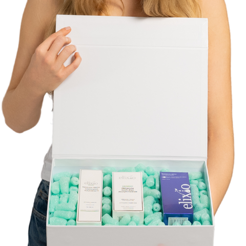 Gift Box Elixio – zestaw prezentowy do wybielania zębów