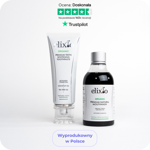 Natural Duo Elixio – naturalny zestaw do higieny jamy ustnej 2w1