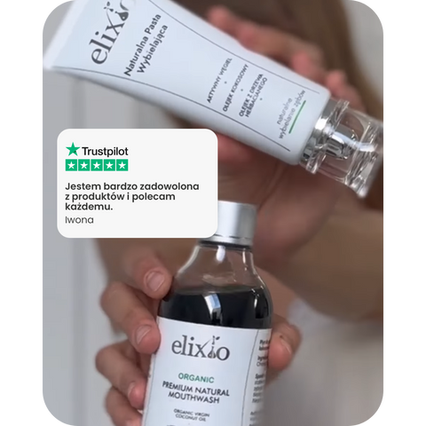 Natural Duo Elixio – naturalny zestaw do higieny jamy ustnej 2w1